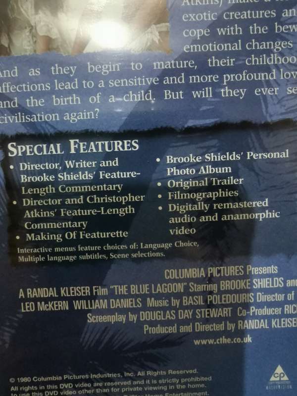 Blue Lagoon on DVD