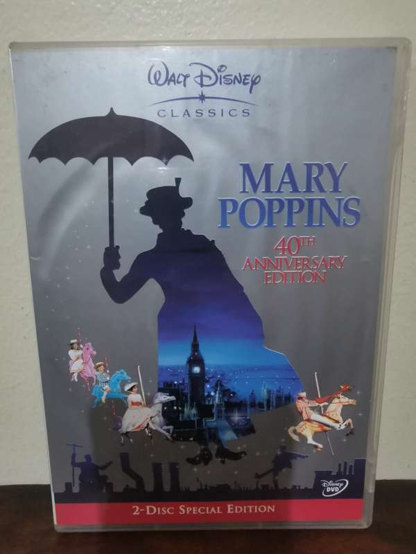 40th Anniversary Edition of Mary Poppins on DVD