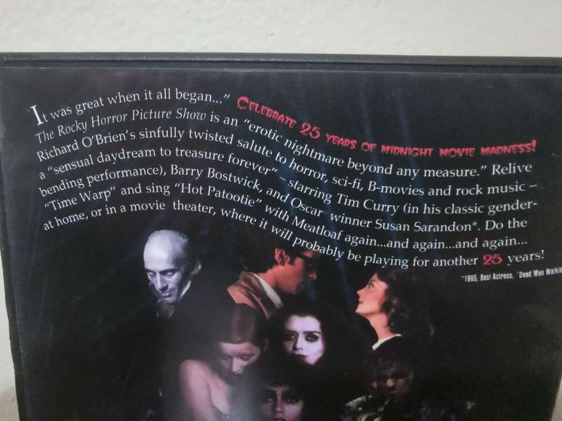 The Rocky Horror Picture Show on DVD in Mint Condition