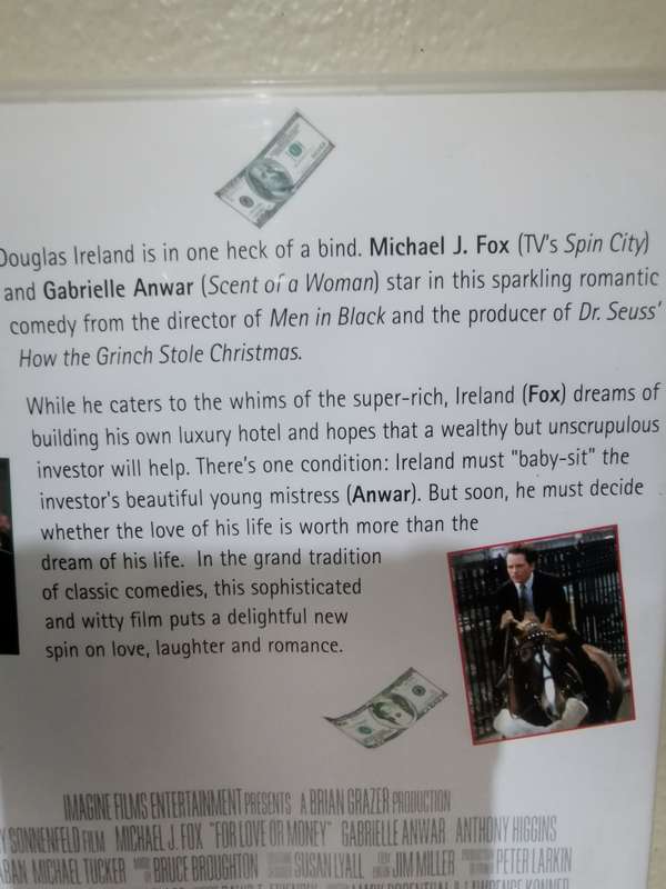 For Love or Money on DVD