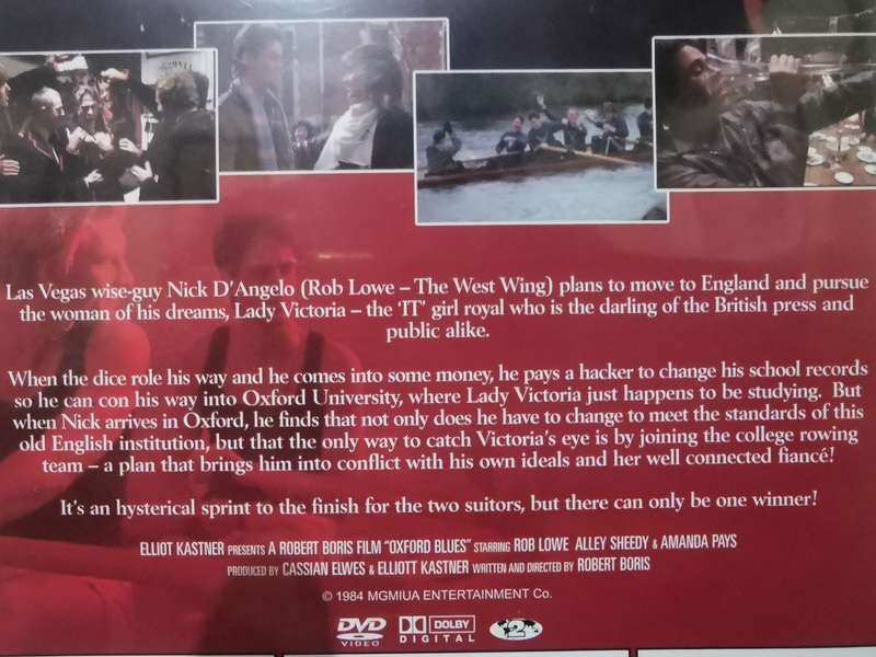 Oxford Blues on DVD