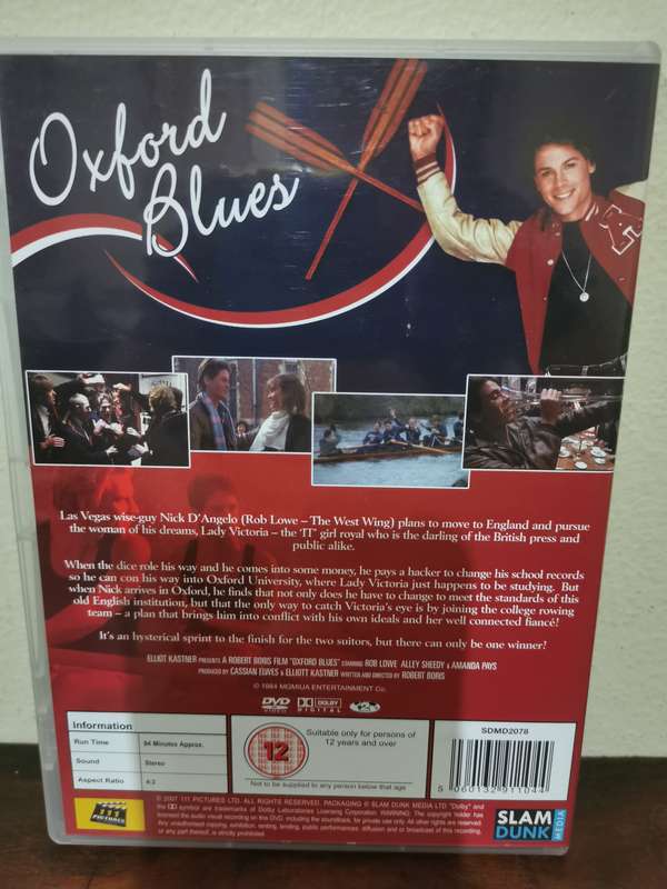 Oxford Blues on DVD