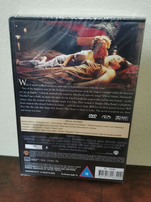 New and Sealed - City of Angels on DVD