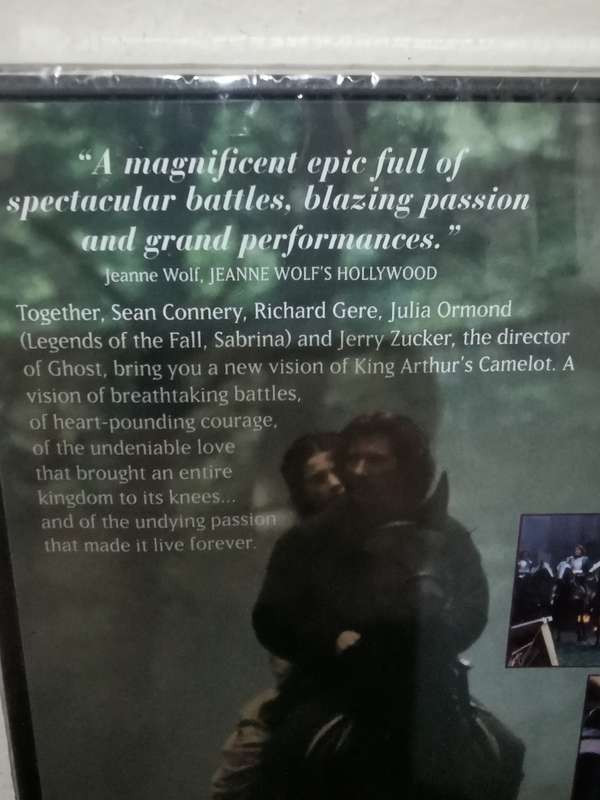 New and Sealed - First Knight on DVD