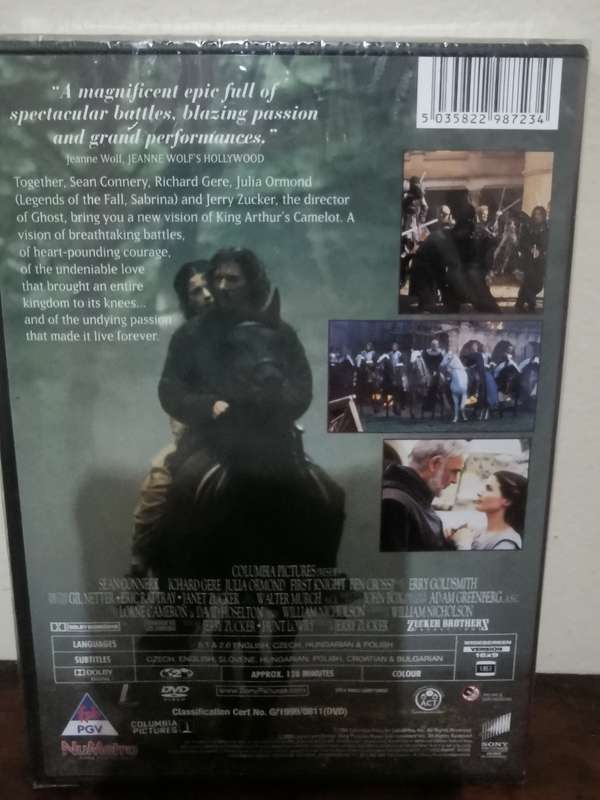 New and Sealed - First Knight on DVD