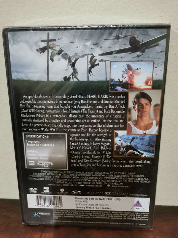 New and Sealed - Pearl Harbor on DVD
