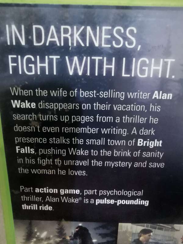 Alan Wake on Xbox 360 with Booklet
