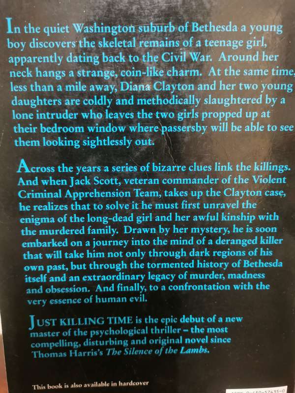 Just Killing Time, novel by Derek van Arman