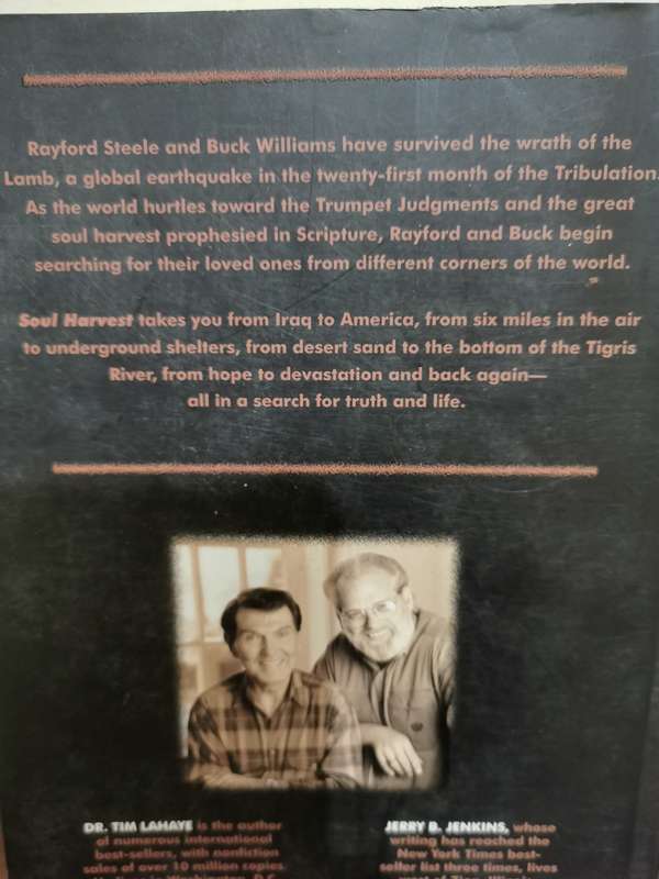 Soul Harvest, novel by Tim LaHaye and Jerry B Jenkins