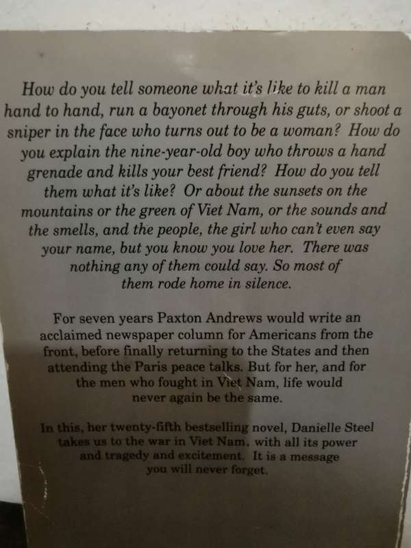 Message from Nam, novel by Danielle Steel