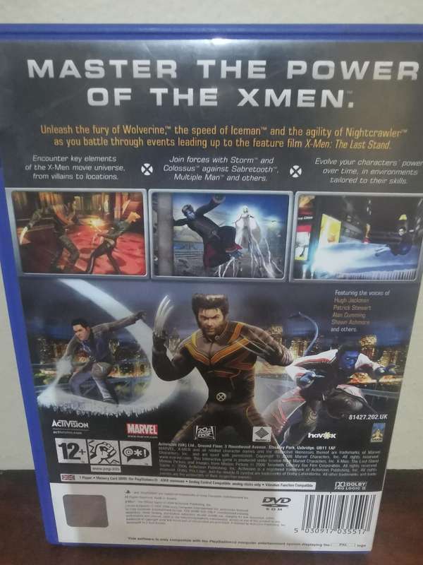X-men The Official Game on PlayStation 2 with Booklet