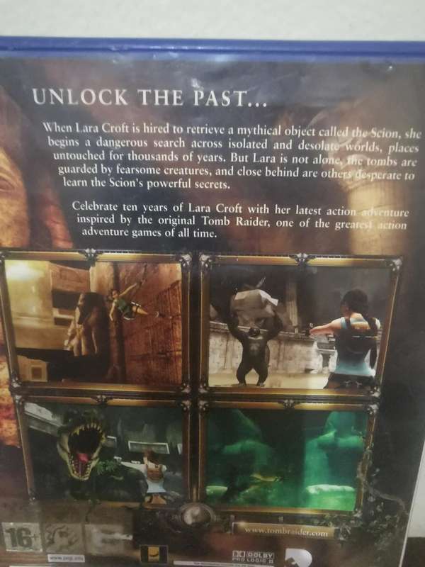 Tomb Raider Anniversary on PlayStation 2 with Booklet