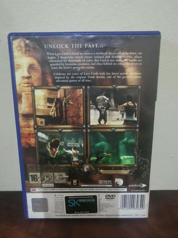 Tomb Raider Anniversary on PlayStation 2 with Booklet