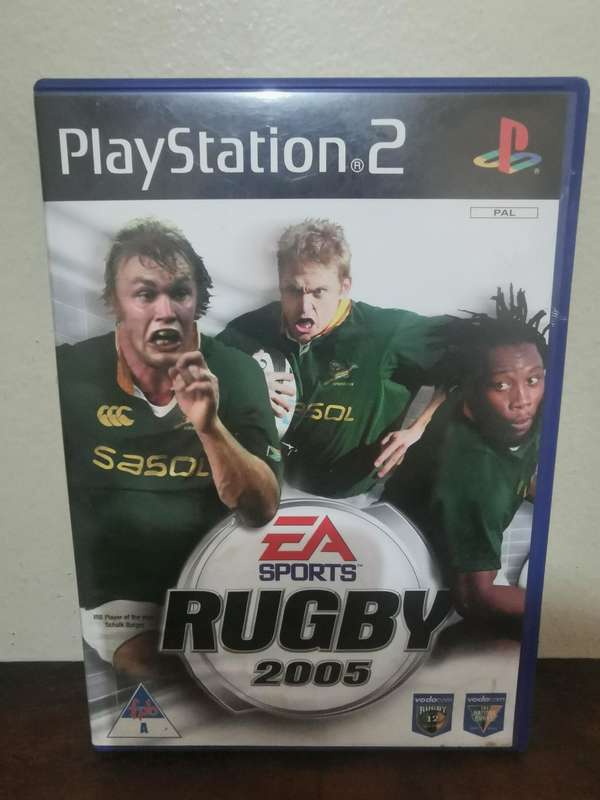Rugby 2005 on PlayStation 2 with Booklet