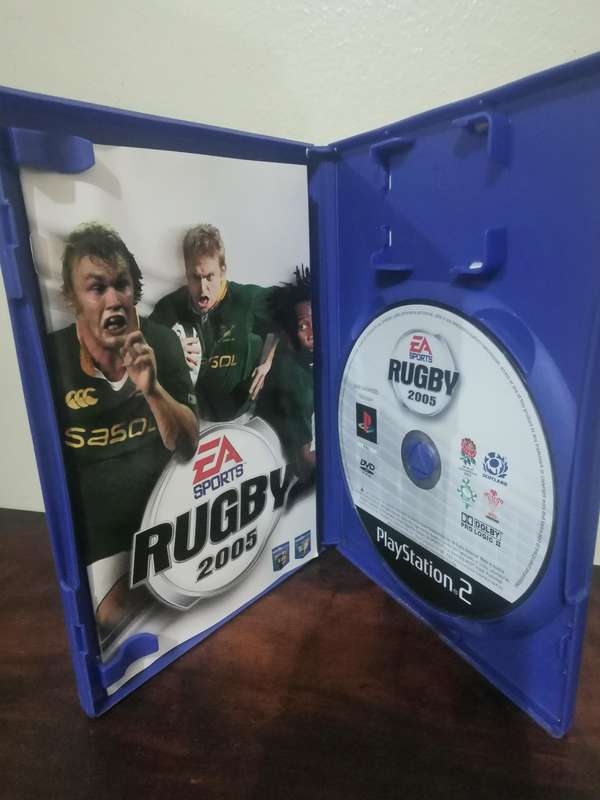 Rugby 2005 on PlayStation 2 with Booklet