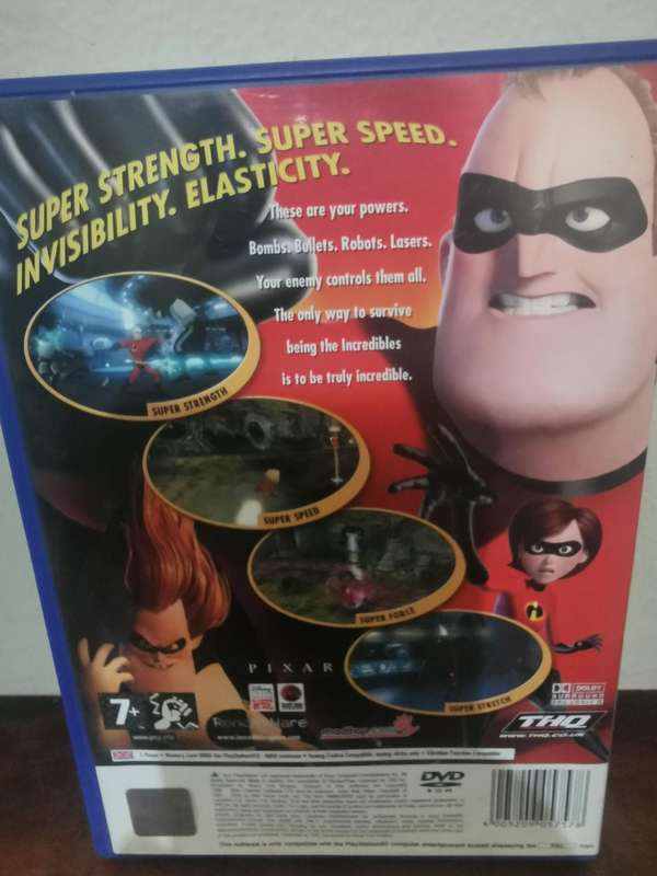 The Incredibles on PlayStation 2 with Booklet