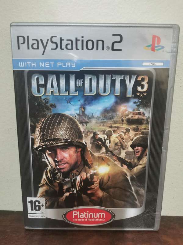 Call of Duty 3 on PlayStation 2 with Booklet