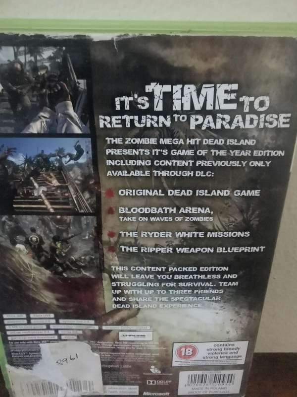 Dead Island on Xbox 360 with Booklet