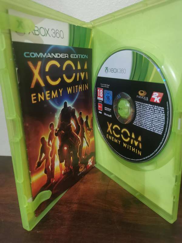 XCOM Enemy Within - Commander Edition on Xbox 360 with Booklet