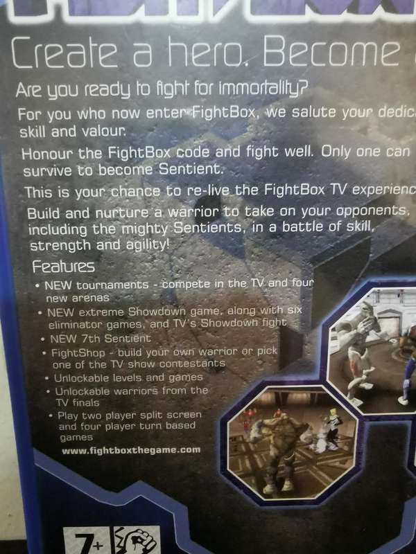 FightBox on PlayStation 2 with Booklet