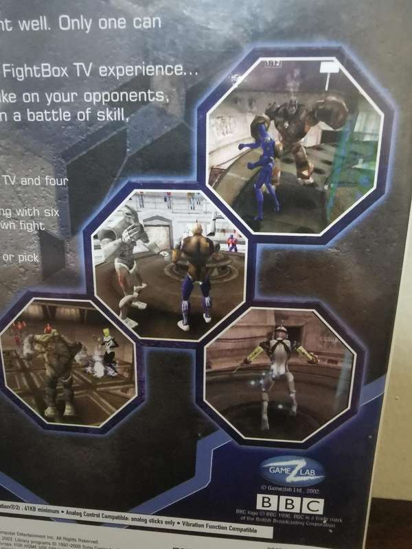 FightBox on PlayStation 2 with Booklet