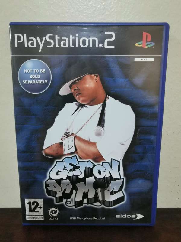 Get on da Mic - Rap Game for PlayStation 2 With Booklet