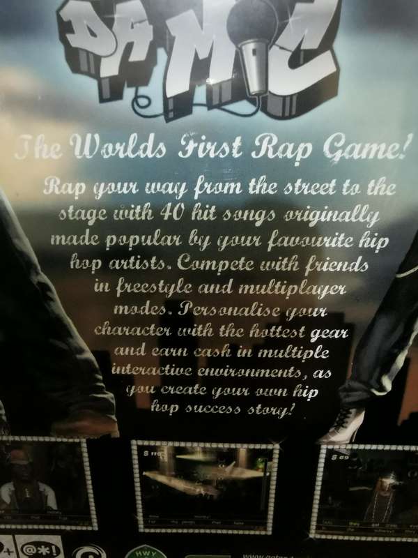 Get on da Mic - Rap Game for PlayStation 2 With Booklet