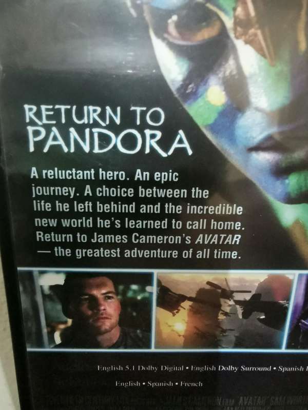 Avatar on DVD