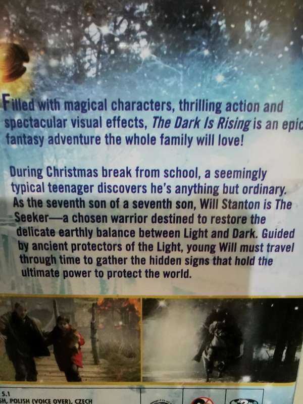 The Dark Rising on DVD