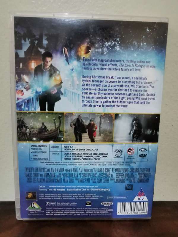 The Dark Rising on DVD