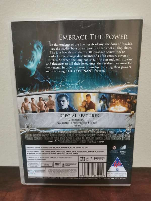 The Covenant on DVD