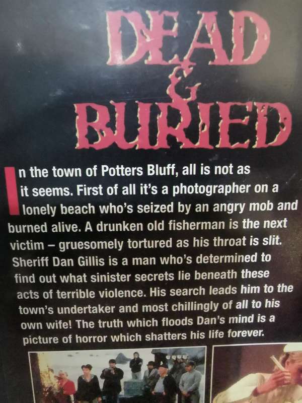 Dead and Buried on DVD