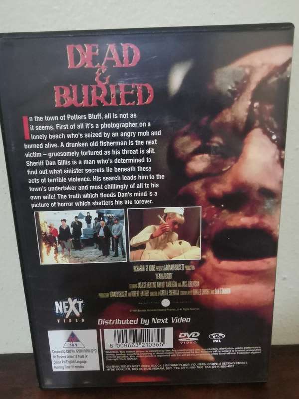 Dead and Buried on DVD