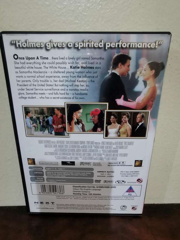 First Daughter on DVD