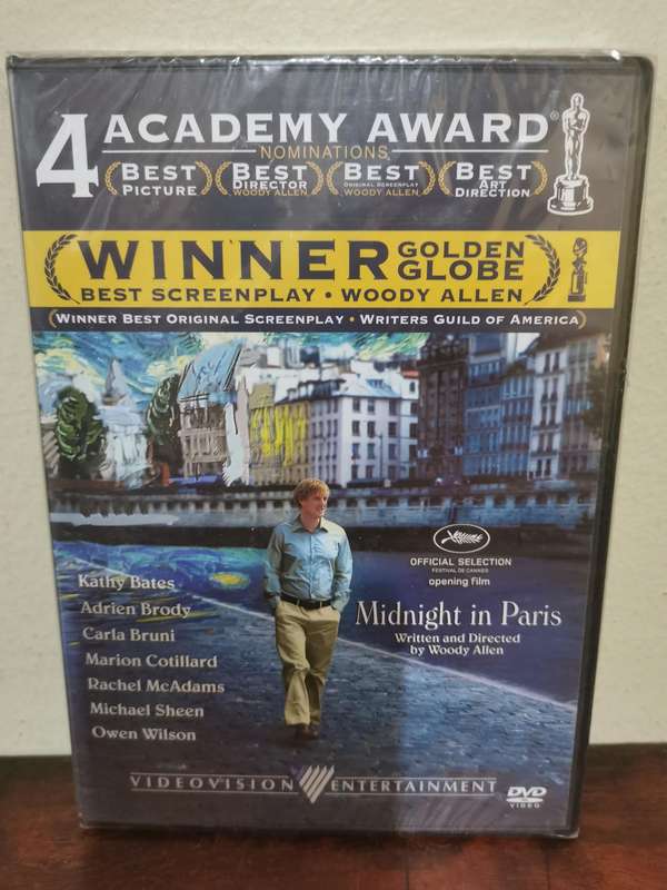 New and Sealed - Midnight in Paris on DVD