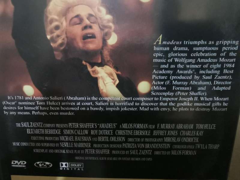 Amadeus on DVD