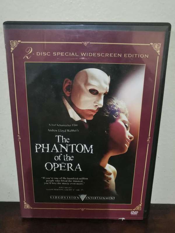 The Phantom of the Opera Double Disc Special Edition on DVD