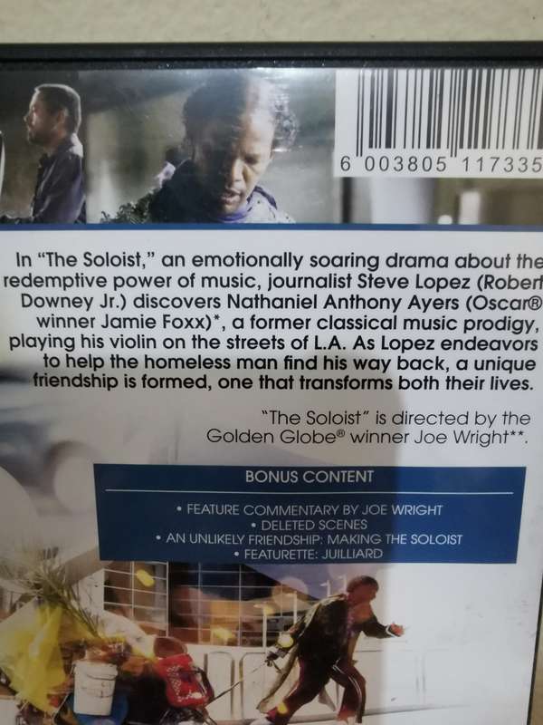 The Soloist on DVD