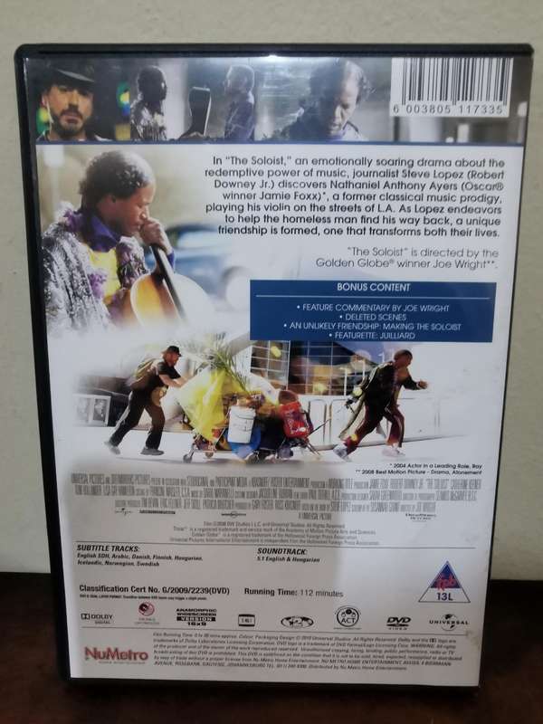 The Soloist on DVD