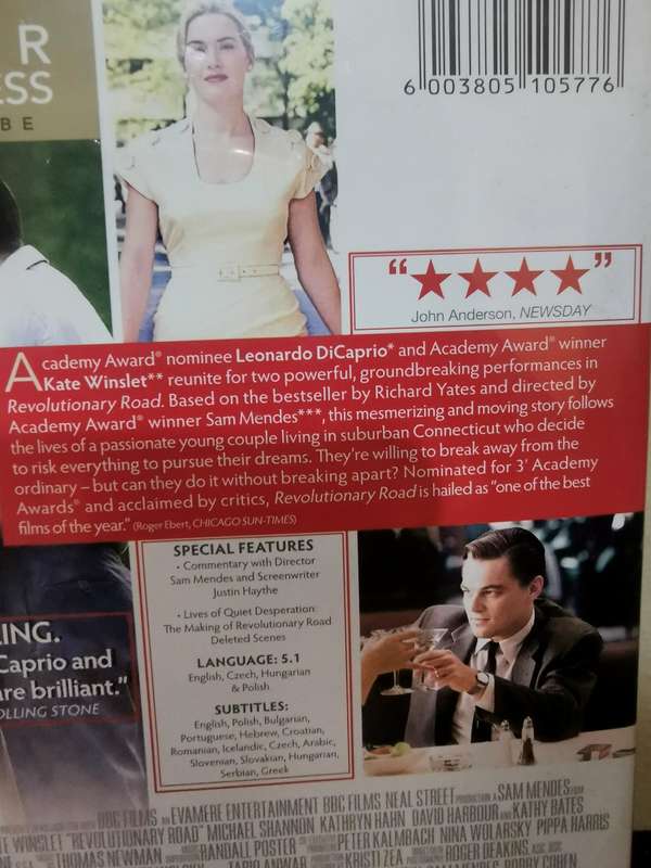 Revolutionary Road on DVD