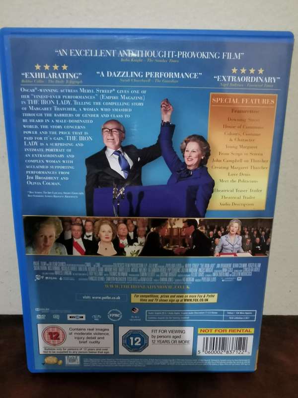 The Iron Lady on DVD