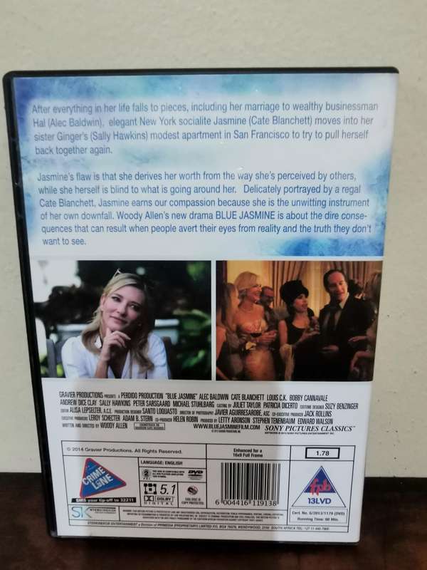 Blue Jasmine on DVD