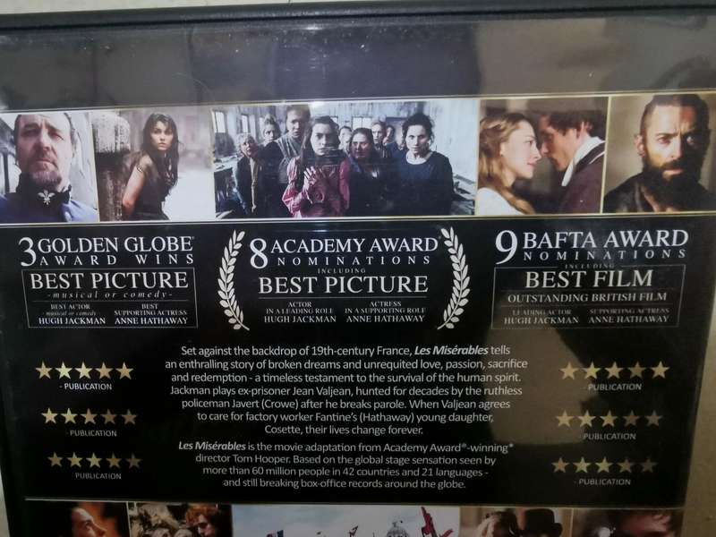 Les Miserables on DVD