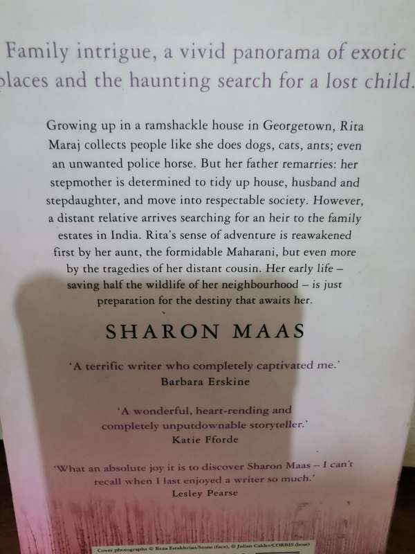 Peacocks Dancing, novel by Sharon Maas
