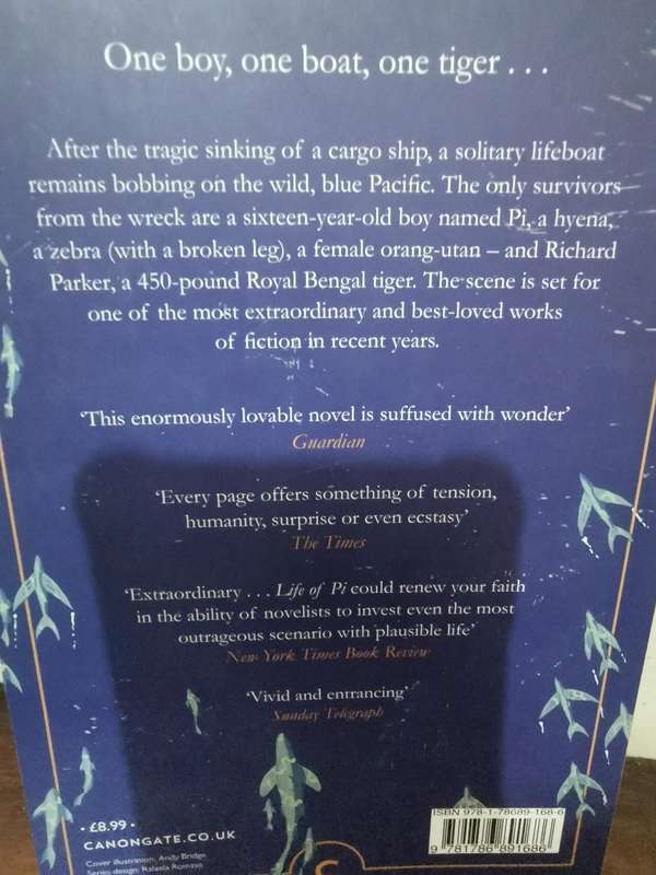 Life of Pi, novel by Yann Martel
