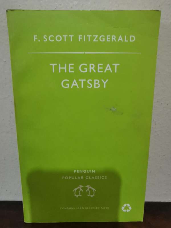 The Great Gatsby, novel by F Scott Fitzgerald