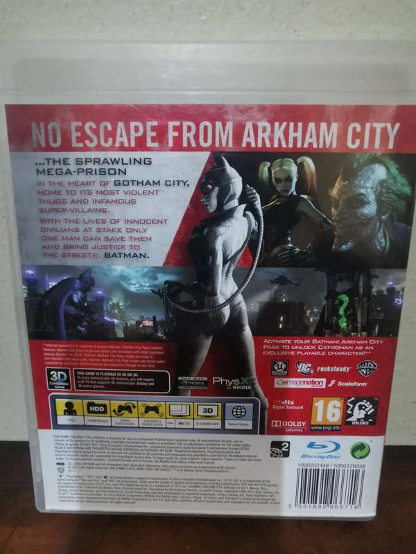 Batman, Arkham City on PlayStation 3 with Booklet