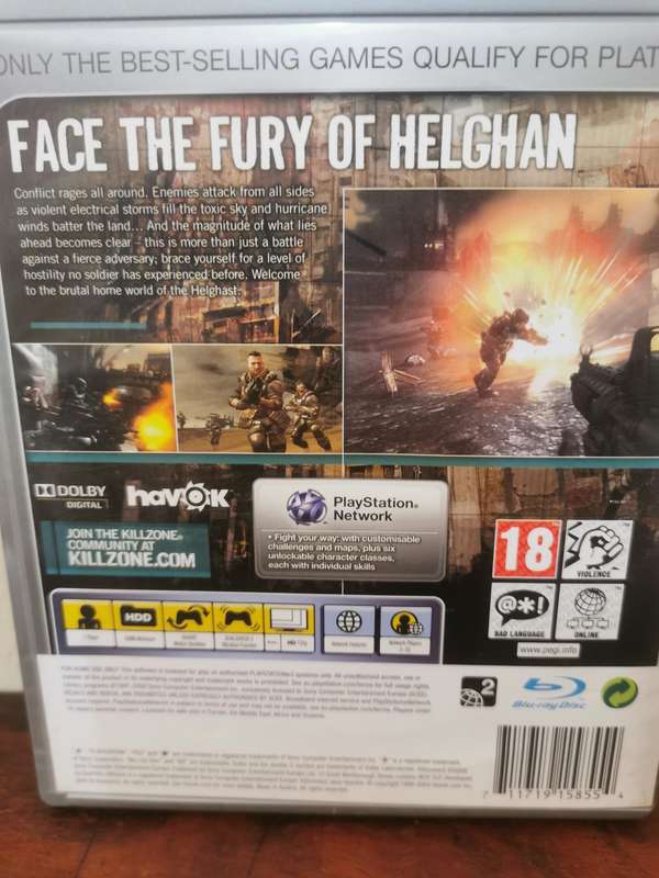 Killzone 2 on PlayStation 3 with Booklet
