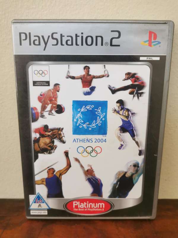 Olympics, Athens 2004 on PlayStation 2 with Booklet