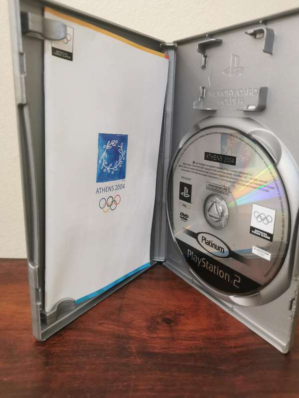 Olympics, Athens 2004 on PlayStation 2 with Booklet